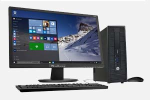 HP 600G1 SFF (I3-4130/DDR3 4gb/SSD 128Gb/MH 19Inch)